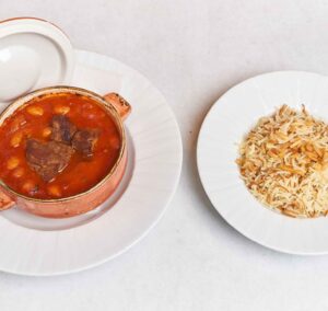 Fasulieh Bil Lahme (Tajine)